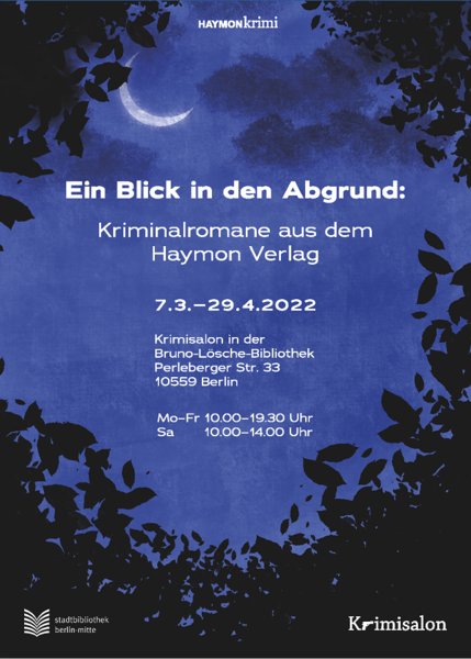 Ausstellung Haymon Verlag Kriminalromane (Mo - Sa)