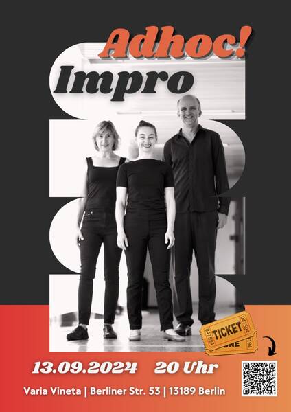 Premiere: Impro-Theater Adhoc