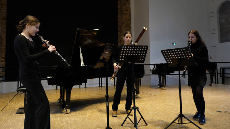 Konzert mit Preisträger:innen von Jugend musiziert Berlin Mitte