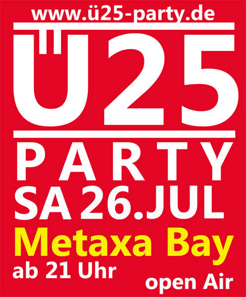Ü25 open Air Party am Metaxa Bay