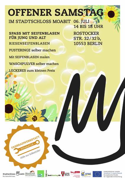 Offener Samstag im Juli im Stadtschloss Moabit