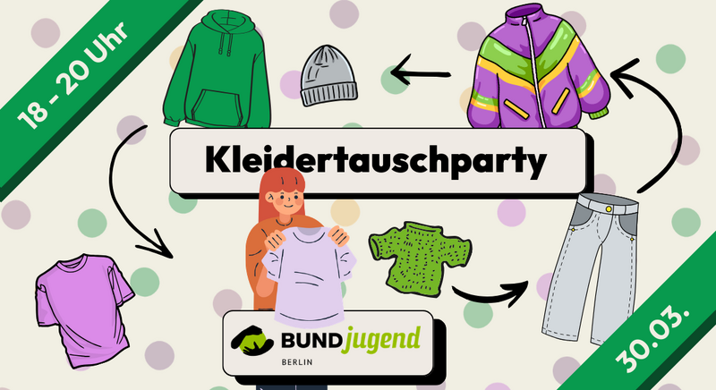 Kleidertauschparty - Second Hand Kleidung, gratis 