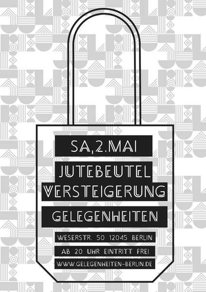 Jutebeutel-Versteigerung