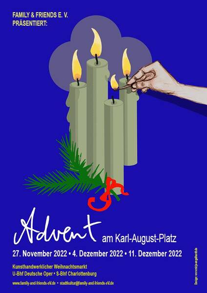 Advent am Karl-August-Platz - kunsthandwerklicher Weihnachtsmarkt