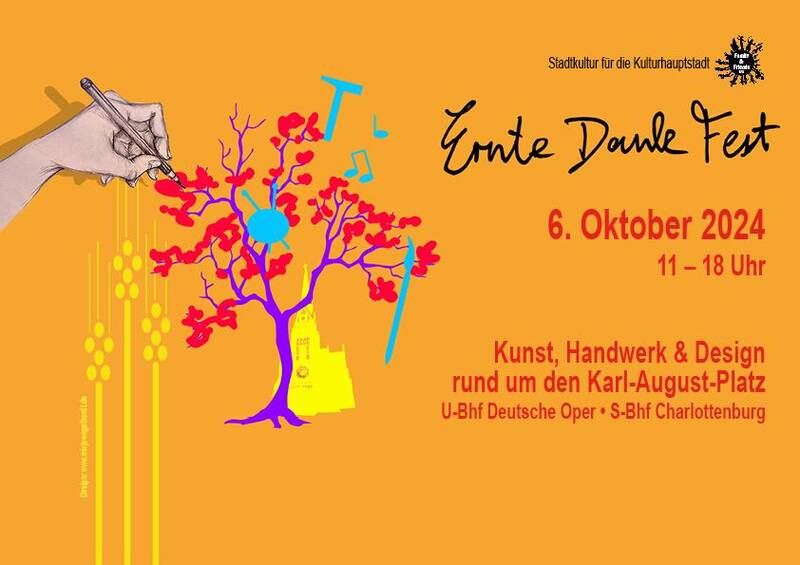 Kunst, Handwerk & Design zum Erntedank - rund um den Karl-August-Platz