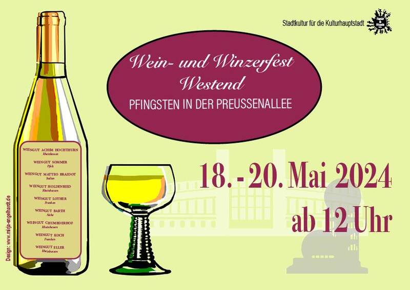 Wein- und Winzerfest Westend - Pfingsten in der Preußenallee