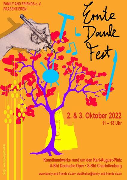 Kunst, Design und Handwerk zum Erntedank - rund um den Karl-August-Platz