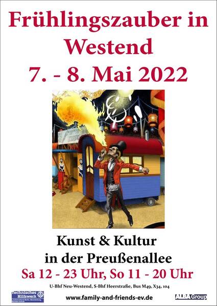 Frühlingszauber in Westend - DIE Kulturmeile zum Muttertag
