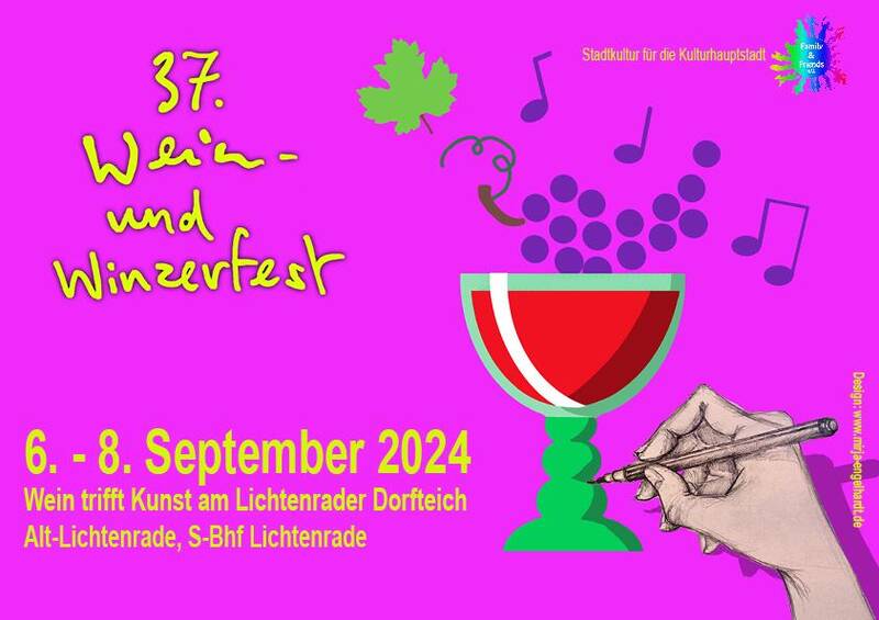 37. Wein- und Winzerfest - rund um den Lichtenrader Dorfteich
