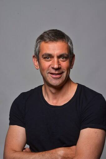 Wladimir Kaminer / Kunst von Charles Abecassis