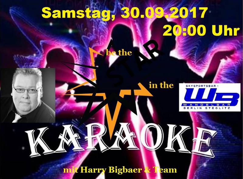 Berlin´s Karaoke Night in deiner WandelBar mit DJ Bigbaer