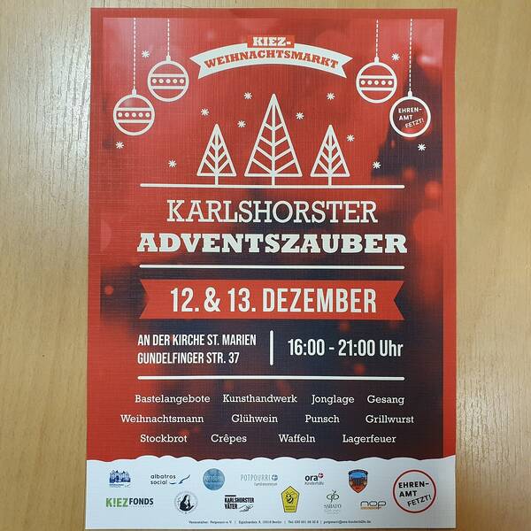 Karlshorster Adventszauber – Weihnachtsmarkt 2025