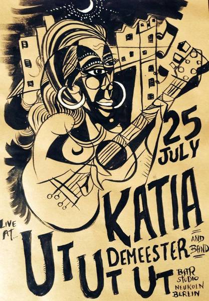 LIFE, LOVE & MUSIC: KATIA DEMEESTER LIVE at UtUTut, Weserstrasse 53, Neukölln