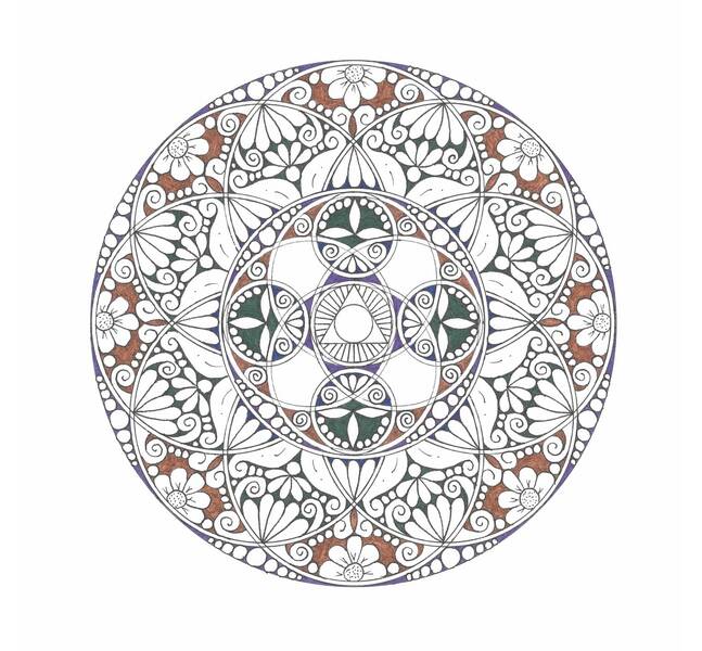 Kunstausstellung: Katja Bode. Open Heart Mandalas - Pearls of Inner Peace and Harmony