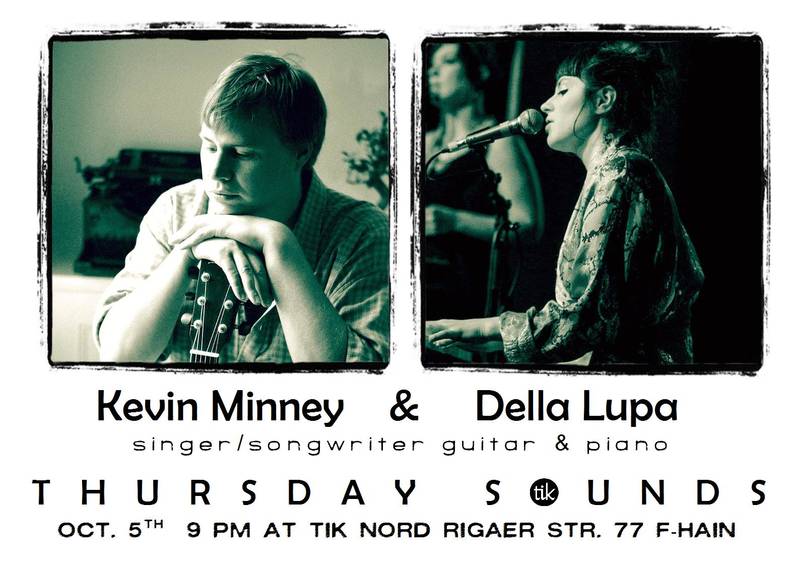 ThursdaySounds Konzert - Kevin Minney & Della Lupa