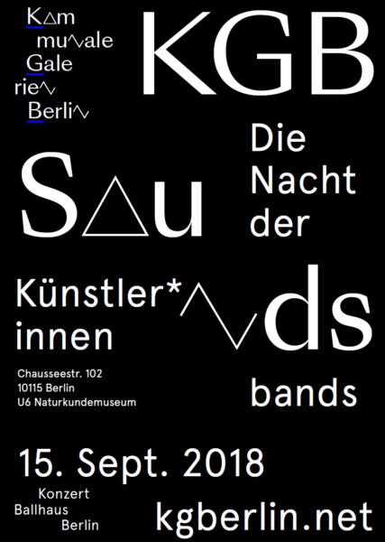 KGB-Sounds – Die Nacht der Künstler*innenbands