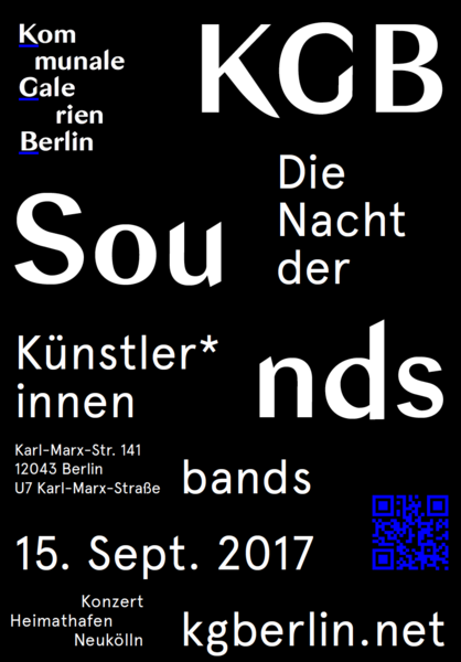 KGB-Sounds – Die Nacht der Künstler*innenbands