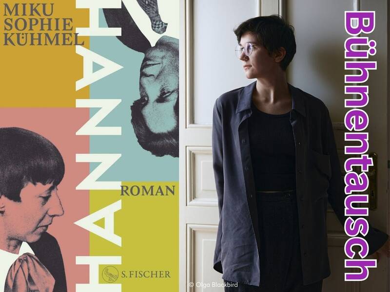 Bühnentausch: Miku Sophie Kühmel liest aus „Hannah“