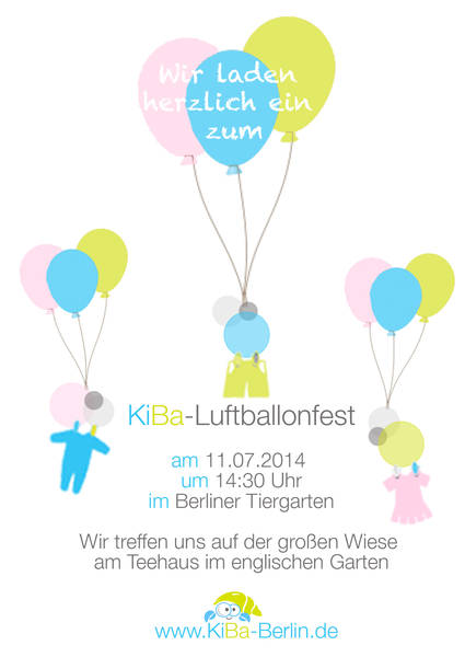 Das große KiBa-Luftballonfest!