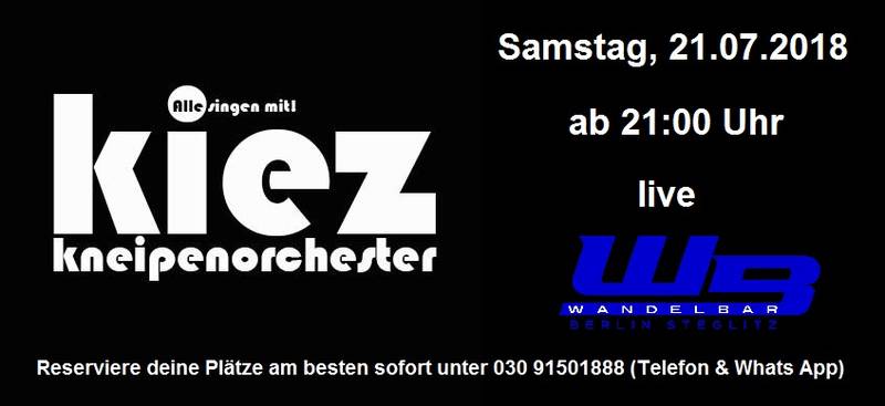 Live on Stage Kiezkneipenorchester