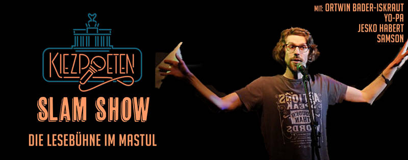 Kiezpoeten – Slam-Show-Lese-Bühne