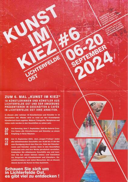 Kunst im Kiez in Lichterfelde Ost