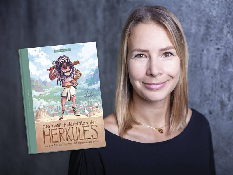 Abenteuerliche Lesung mit Bilderbuchkino:  "Zwölf Heldentaten des Herkules" für Kinder