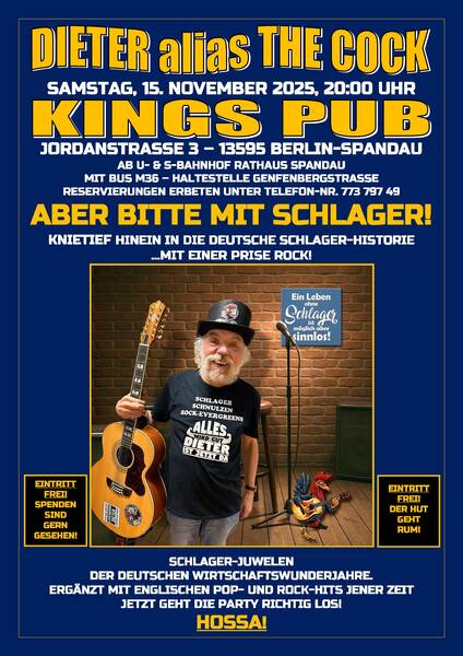 Aber bitte mit Schlager! - Dieter alias The Cock