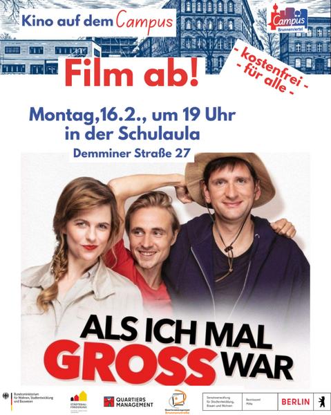 Kino auf dem Campus: "Als ich mal groß war"