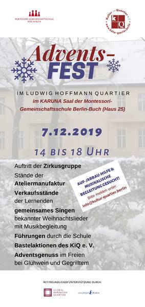 Adventsfest im Ludwig Hoffmann Quartier