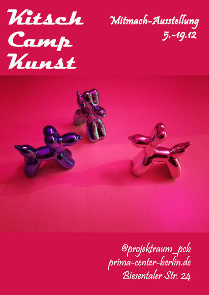 Mitmach-Ausstellung: Kitsch, Camp, Kunst (Finissage + Dragshow)