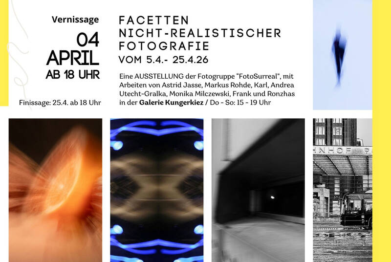 Vernissage // Facetten nicht-realistischer Fotografie - FotoSurreal
