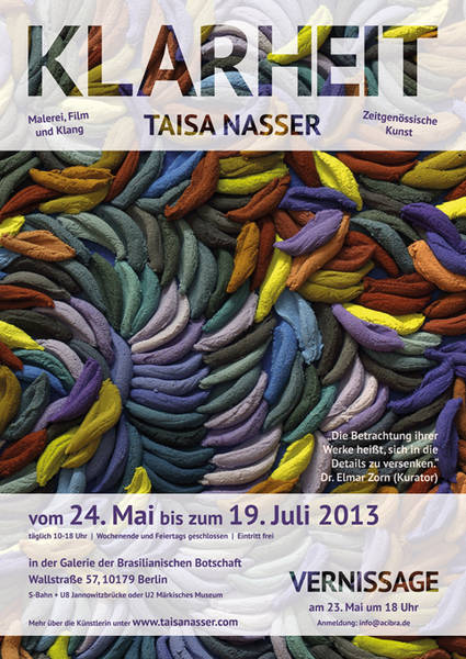 Ausstellung: Klarheit - Taisa Nasser