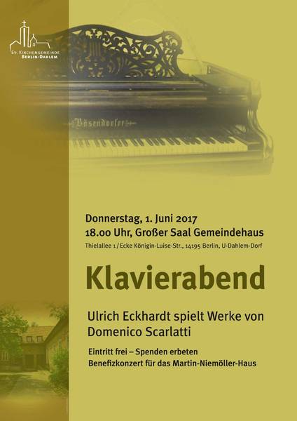 „Clavier“-Musik von Domenico Scarlatti