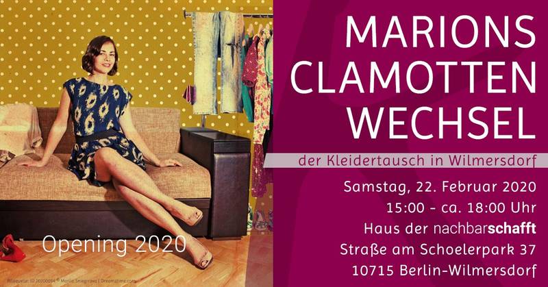 Kleidertauschparty Opening 2020 - Marions Clamotten-Wechsel von Komood