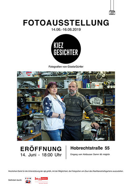 Fotoausstellung "KIEZ GESICHTER" 