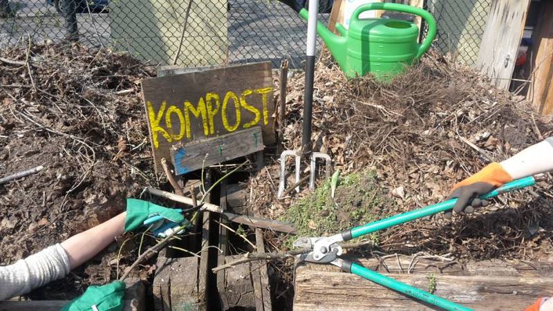 Komposttag am himmelbeet