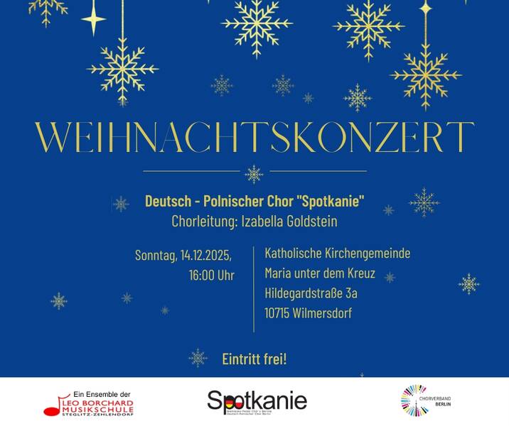 Weihnachtskonzert des Deutsch-Polnischen Chors Spotkanie