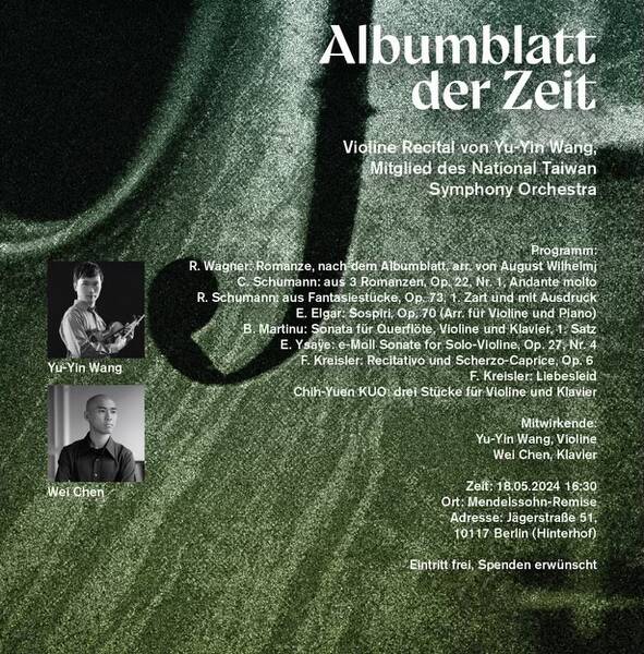 Konzert Albumblatt der Zeit