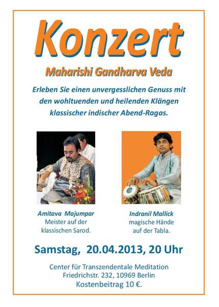 Maharishi Gandharva Veda Konzert