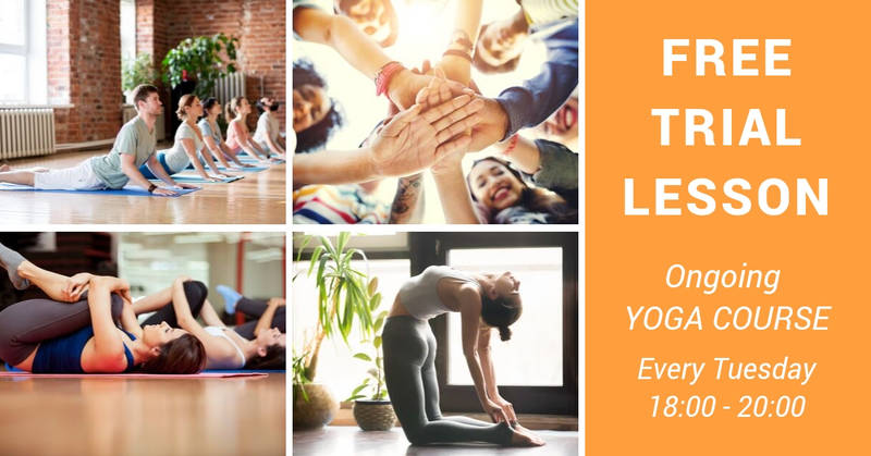 Free Trial Lesson Yoga Course in English