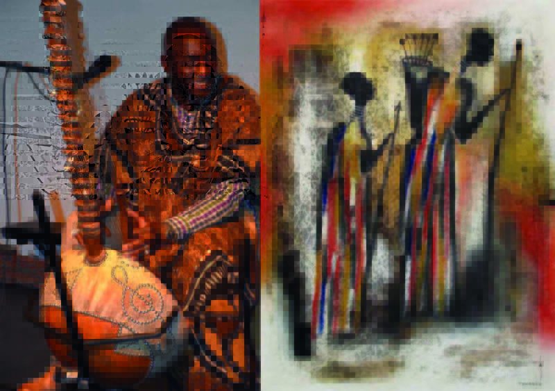 #MadiBar | Afrikanische Kunst | VERNISSAGE MIT LIVE-MUSIK
