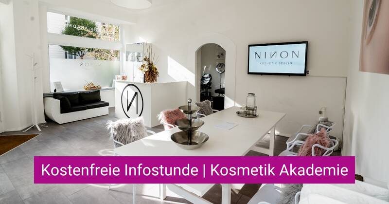 Kostenfreie Infostunde zu zertifizierten, kosmetischen Ausbildungen in Berlin