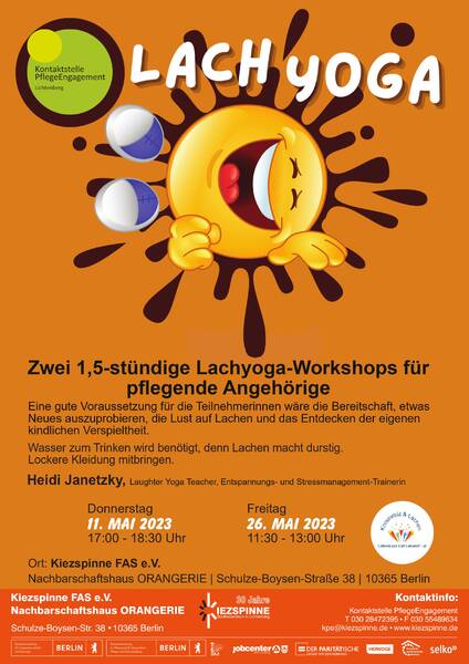 Workshop "Lachyoga" ;)
