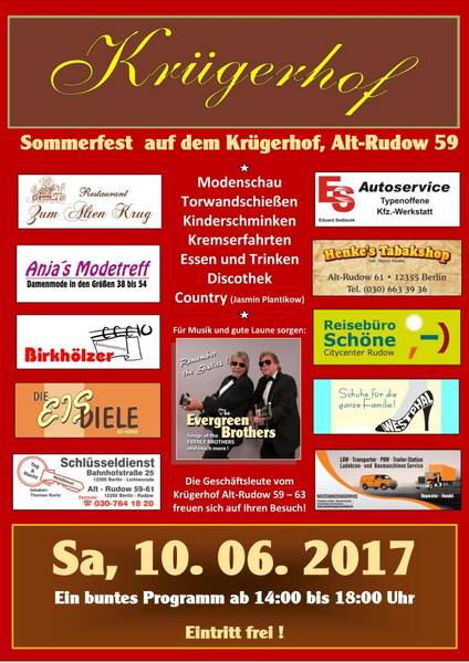 2. Sommerfest auf dem "Krügerhof", Berlin-Neukölln-Rudow