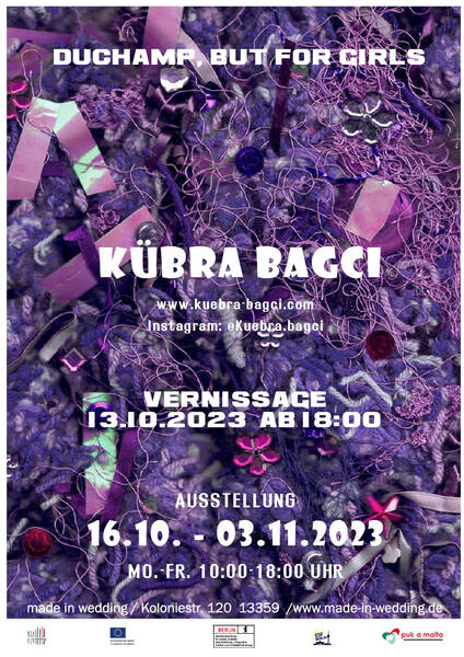 Ausstellung "Duchamp, but for Girls" - Textile Objekte (Mo - Fr)