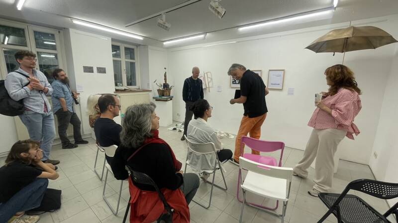 Künstler:Innengespräch der Ausstellung Klimakommunikation