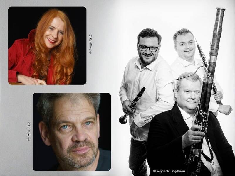 Deutsch-polnischer Kulturabend mit dem Reed Connection Trio und Gedichtrezitationen aus Julian Tuwim und Gertrud Kolmar von Uwe Neumann und Anette Daugardt