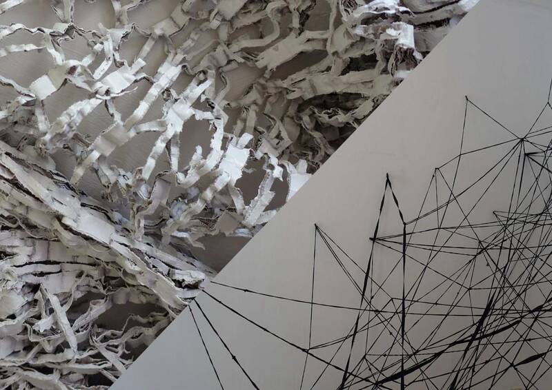 Rezyklieren - Installationen, Objekte, Reliefs von Edda Nadine Neugebauer & Susan Brost - in der Galerie KungerKiez
