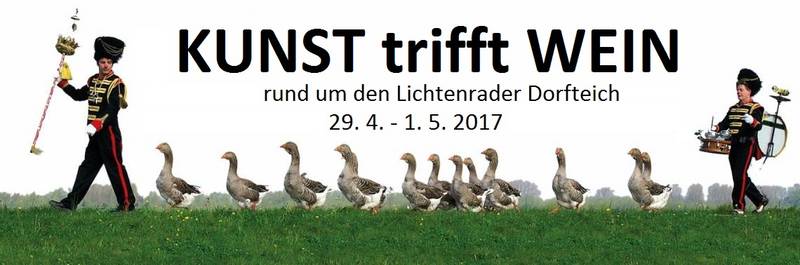 KUNST trifft WEIN - Kunsthandwerkermarkt und Winzerfest rund um den Lichtenrader Dorfteich